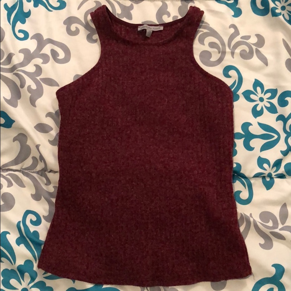 red tank top